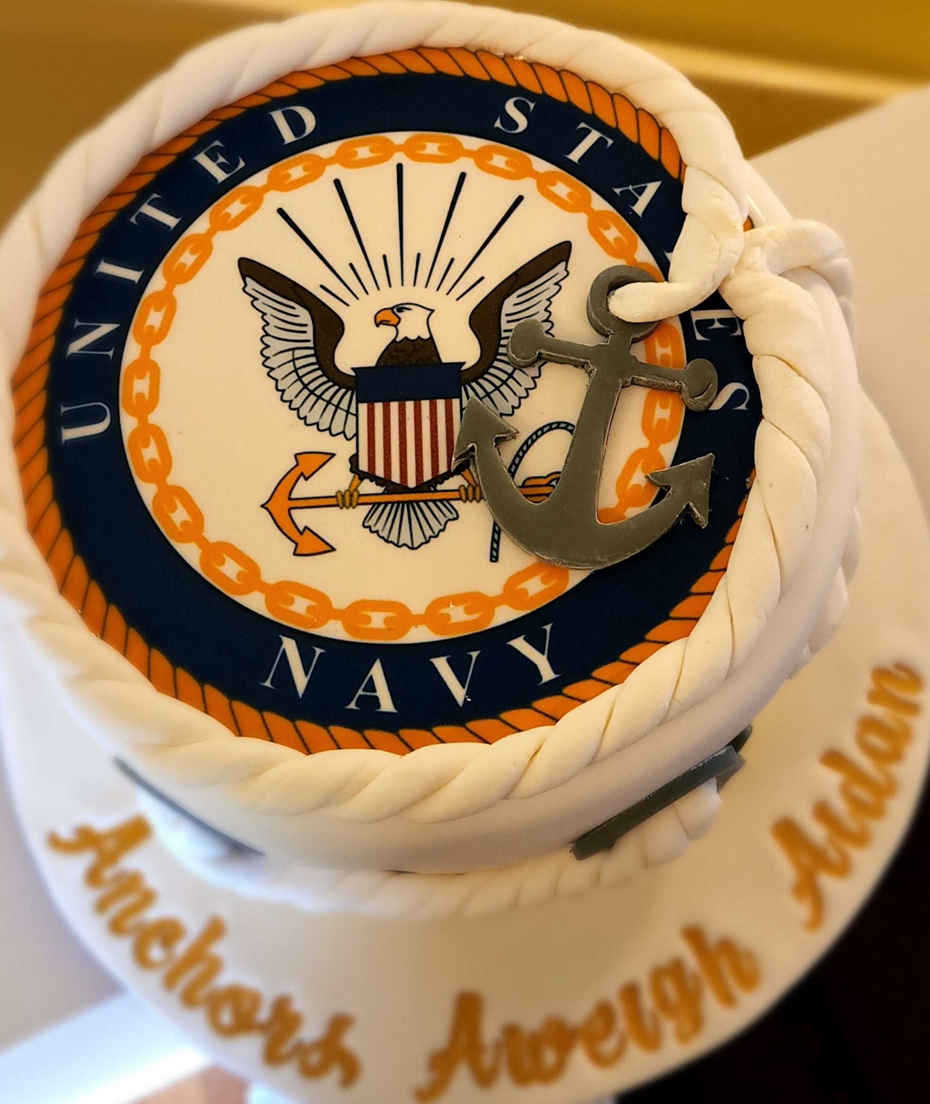 Navy Chief Cake – Storybook Bakery